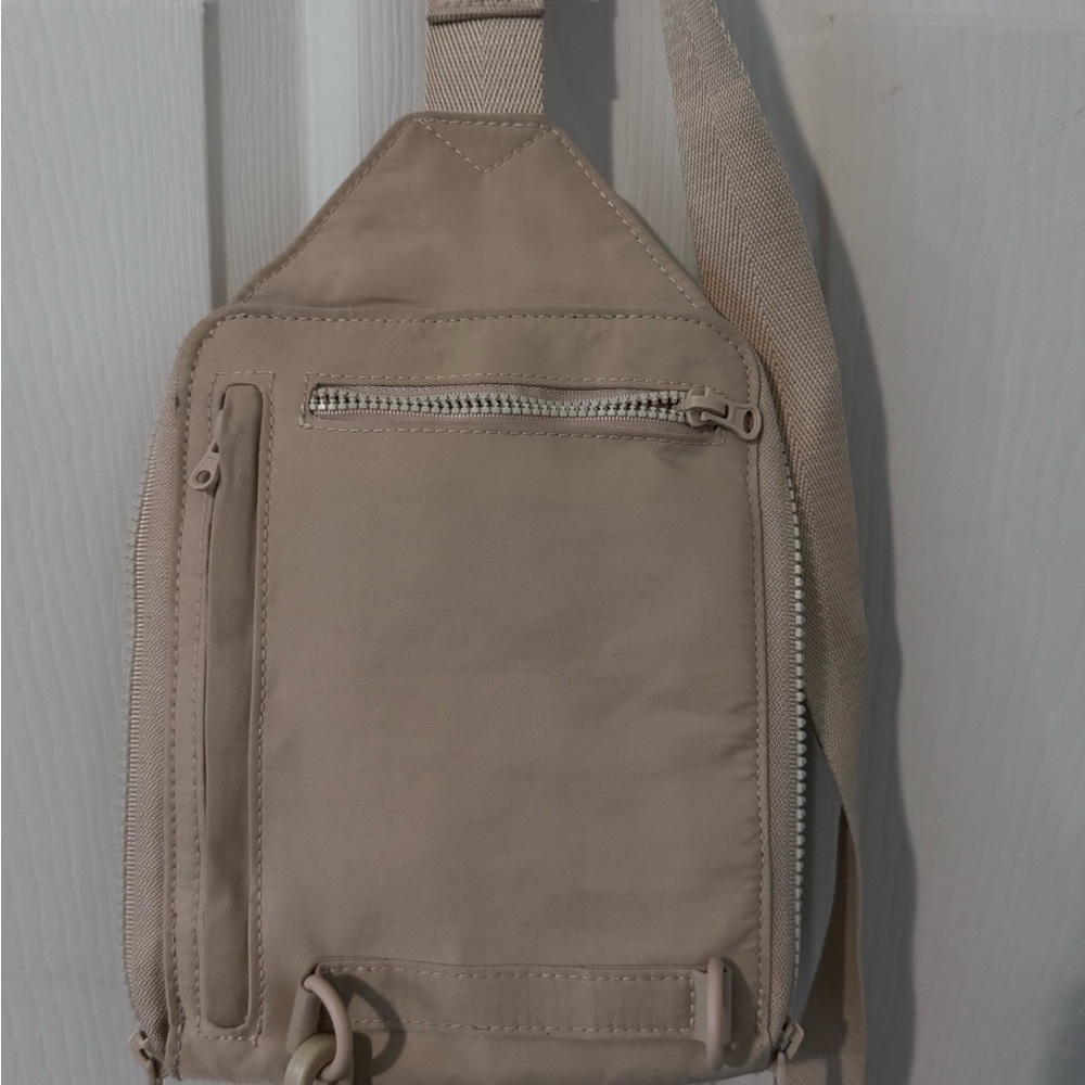 BEIS Beige Sport Sling Crossbody Bag - Picture 2 of 6